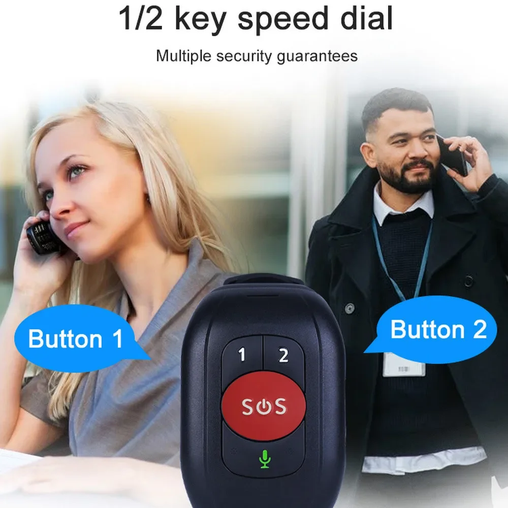 Fall Detection Watch - Montre SOS 4G LTE pour personnes