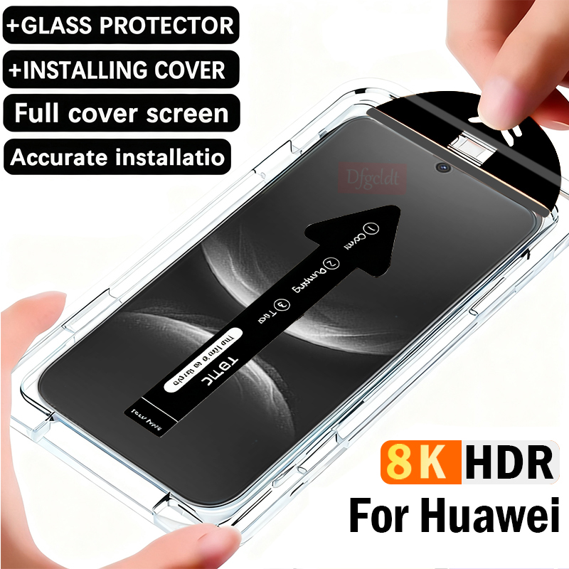 Huawei Nova 12 - Protecteur d'écran, Installation automatique sans poussière