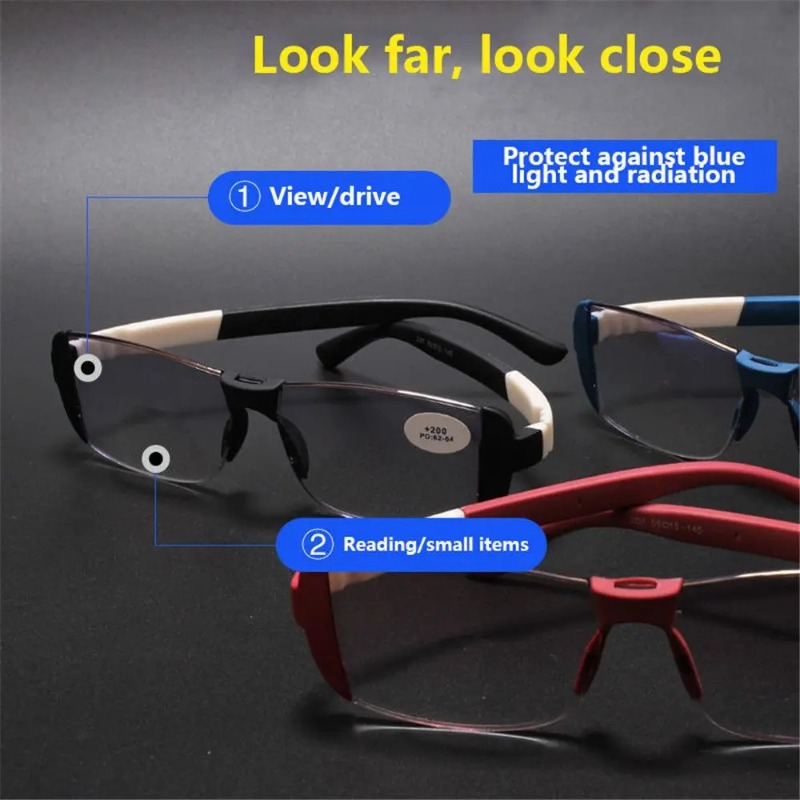 Light Therapy Glasses - Lunettes anti-lumière bleue, lunettes de thérapie