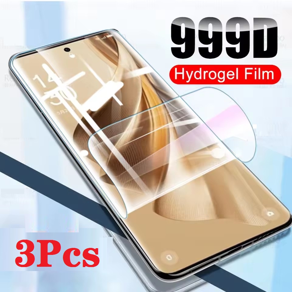 Oppo Reno 12 - Film Hydrogel 3 pièces pour OPPO