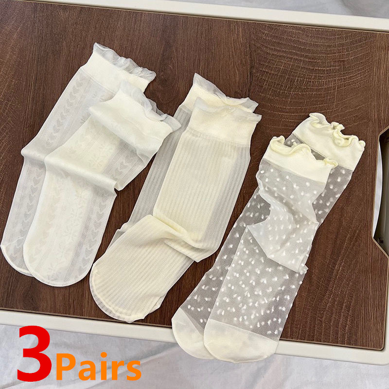 Baby Sock Oximeter - 3 paires/lot bébé filles genou chaussettes