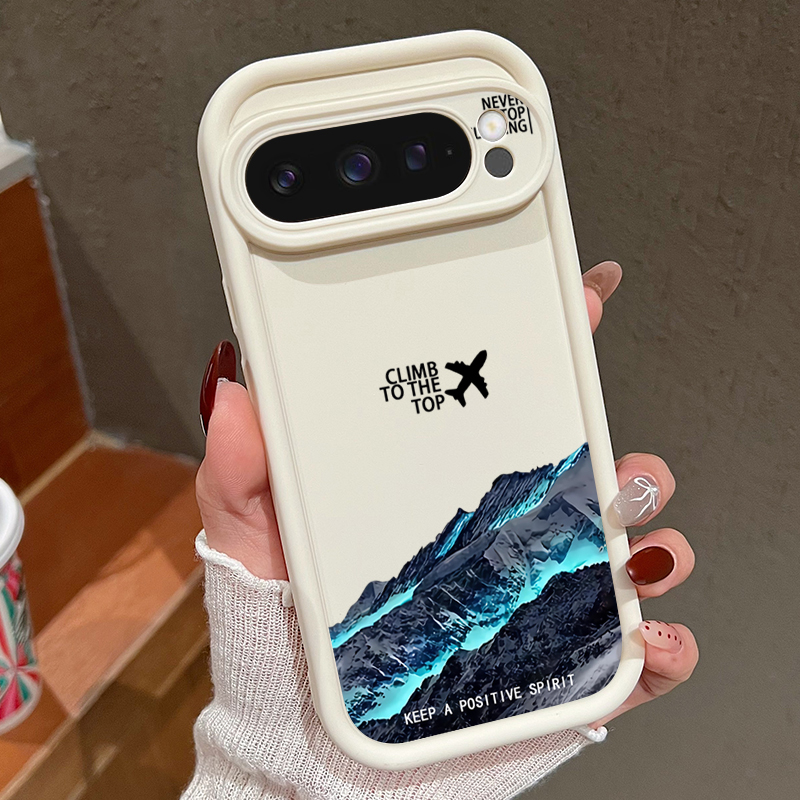 Google Pixel 8A - Coque de téléphone à motif d'avion
