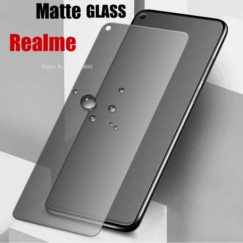 Realme C67 - 3 pièces verre trempé mat Realme