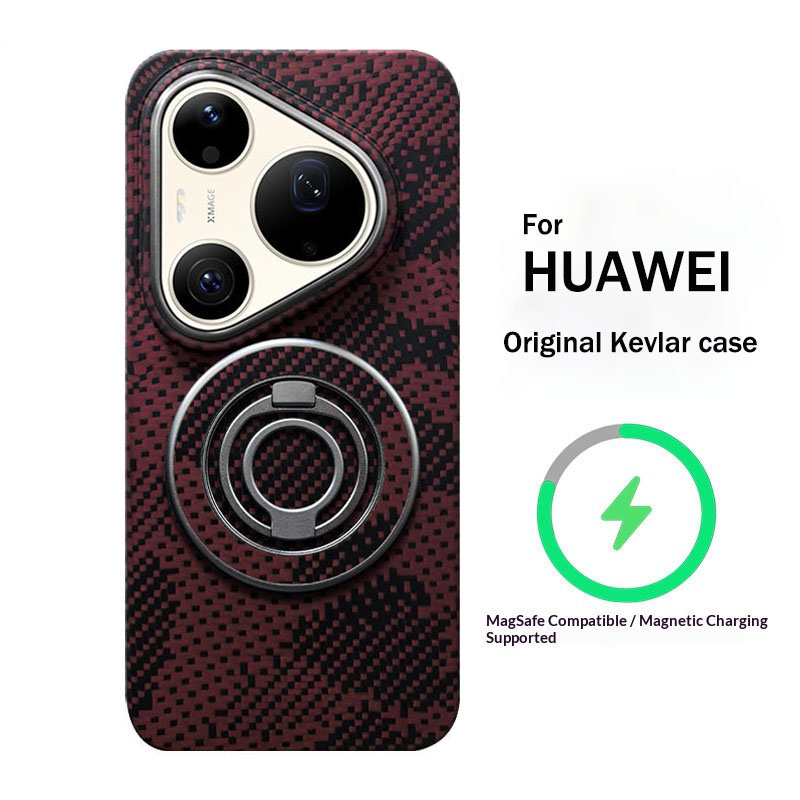 Huawei Pura 70 - Coque de téléphone en fibre d'aramide