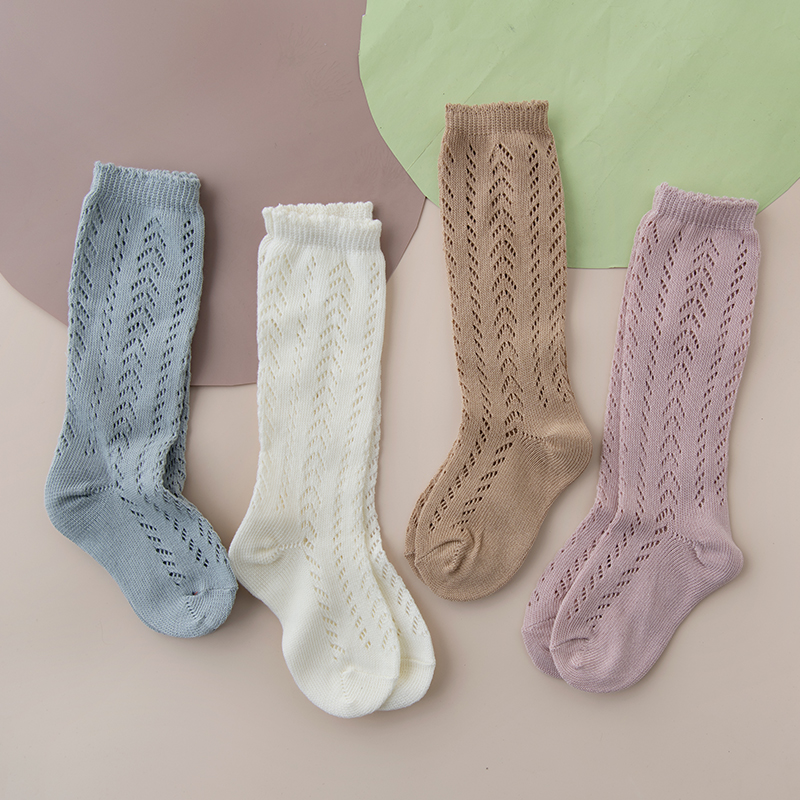 Baby Sock Oximeter - Chaussettes d'Été pour Bébé Fille, Hautes,
