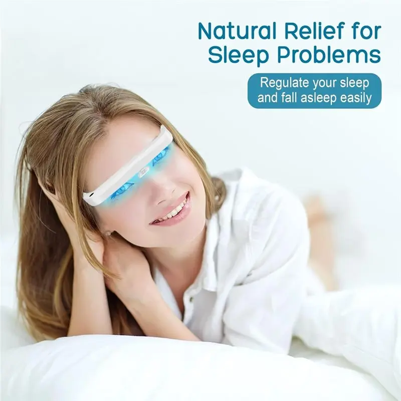 Light Therapy Glasses - Lunettes de luminothérapie SAD, photothérapie rouge