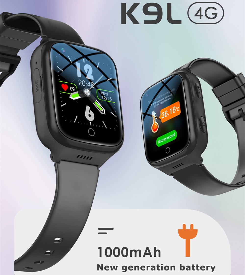 Fall Detection Watch - Montre connectée anti-chute pour personnes âgées,