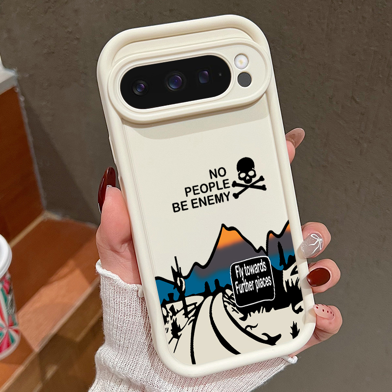Google Pixel 8A - Coque de téléphone à motifs de