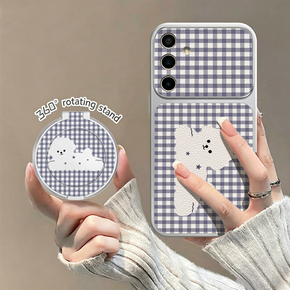 Samsung Galaxy S25 - Coque de téléphone antichoc avec support