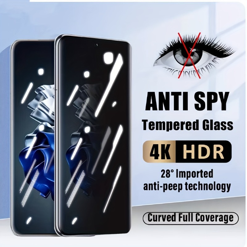 Huawei Nova 12 - 2 pièces verre trempé Anti-espion pour
