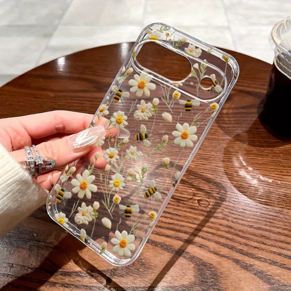 Google Pixel 8A - Coque de téléphone transparente et souple