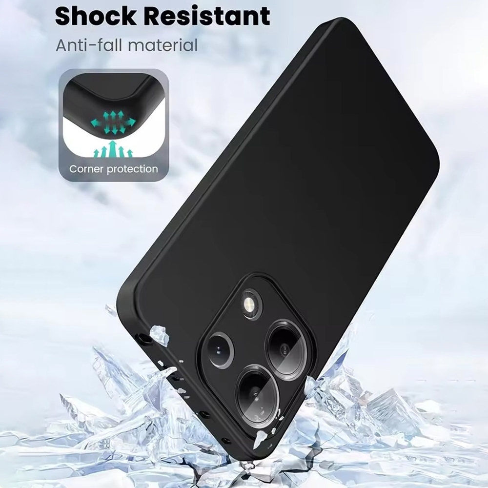 Coque de téléphone noire soupl - Xiaomi Redmi Note 13 avis et prix