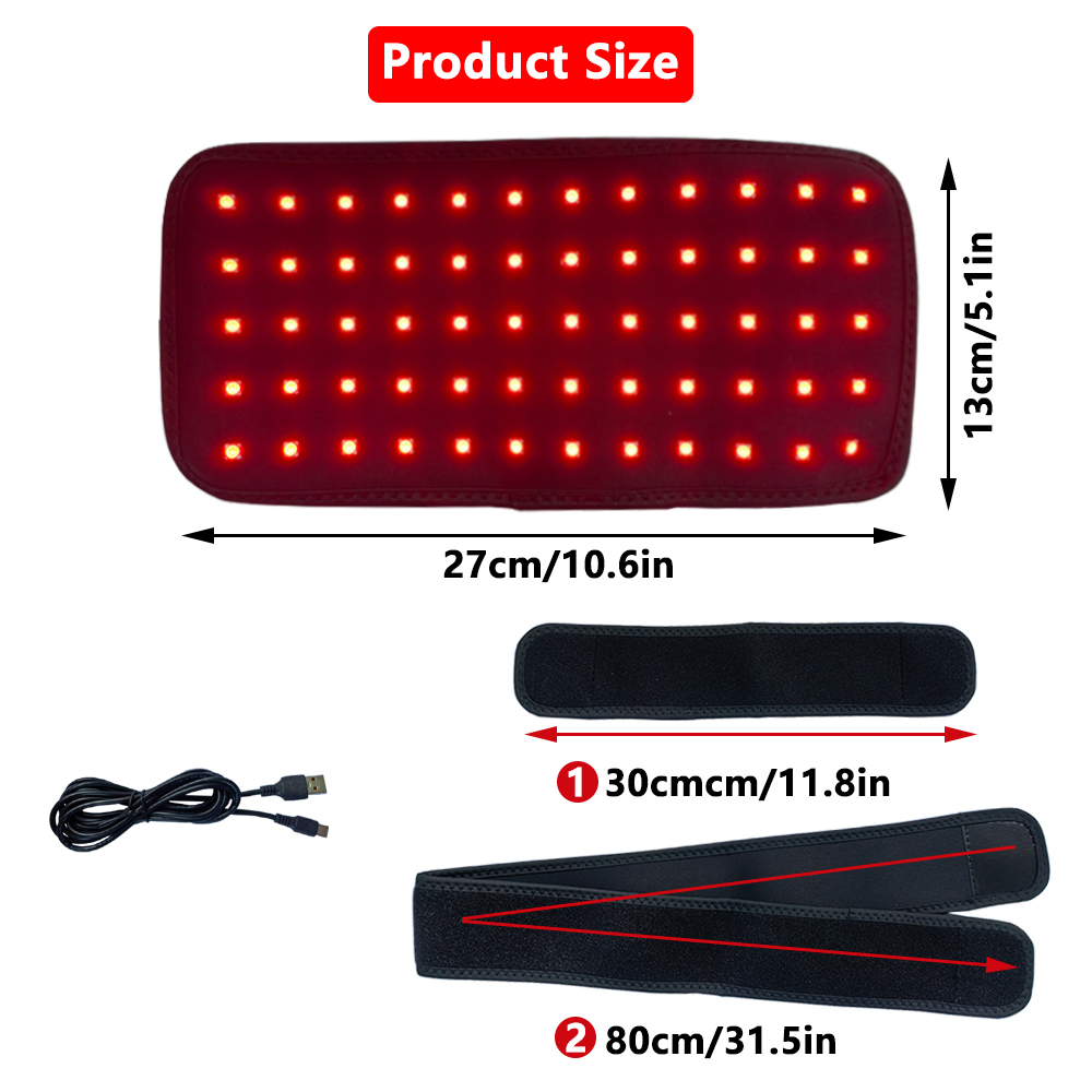 Ceinture à 60 LED rouge et pro - Galvanic Skin Sensor avis et prix