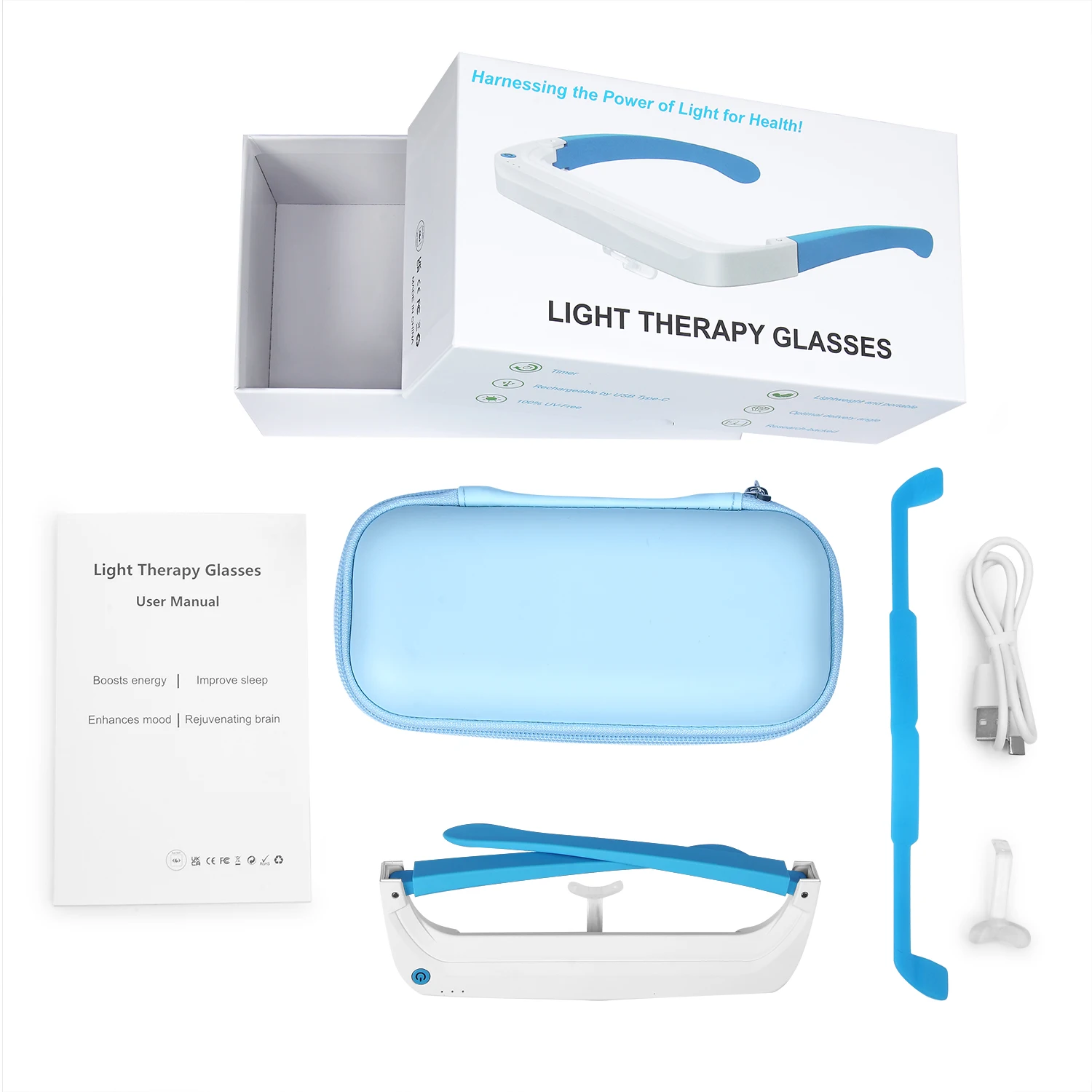 Lunettes de luminothérapie SAD - Light Therapy Glasses avis et prix