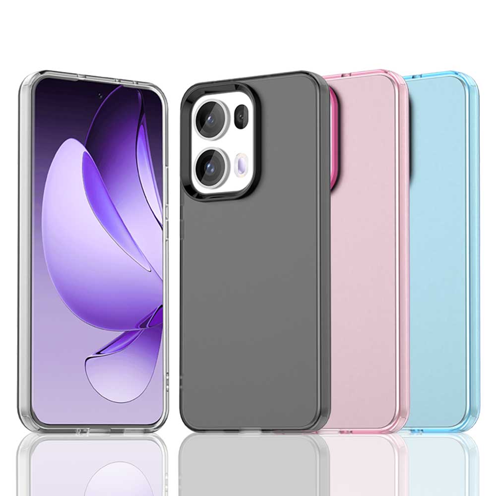 Étui translucide mat de couleu - Oppo Reno 12 avis et prix