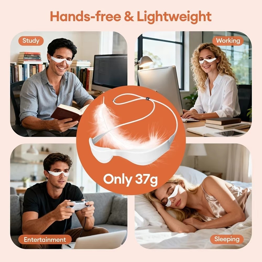 Masseur oculaire 3D, thérapie  - Light Therapy Glasses avis et prix