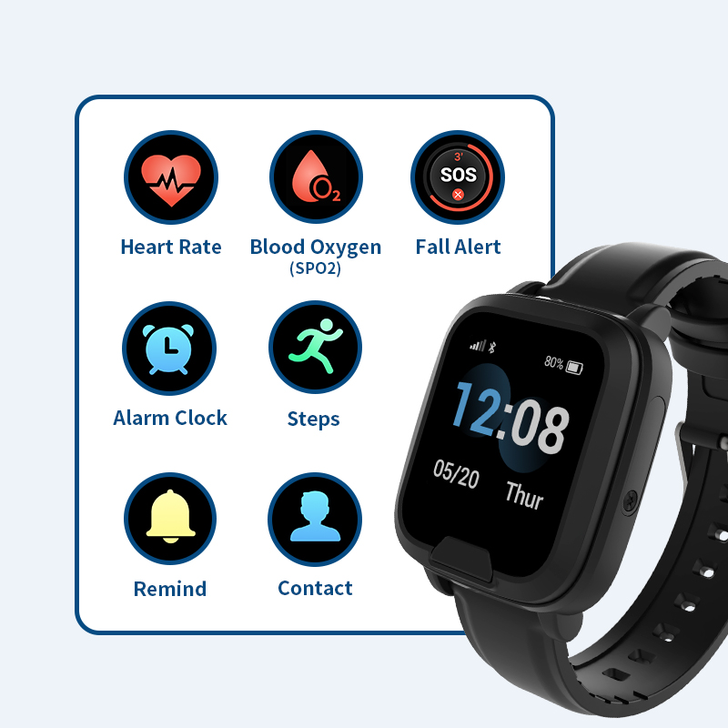 Montre connectée 4G pour perso - Fall Detection Watch avis et prix