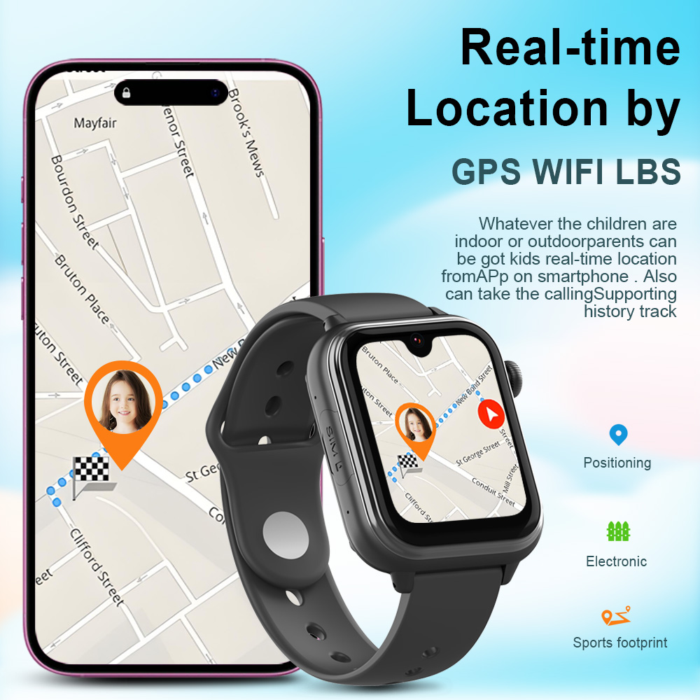 Wonlex KT37 GPS montre intelli - Fall Detection Watch avis et prix