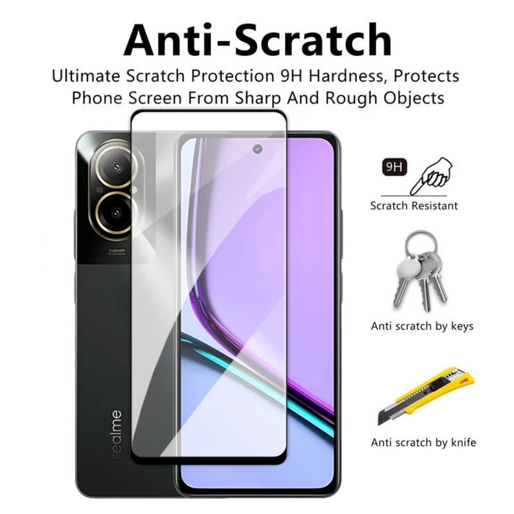 Verre trempé 4 en 1 pour Realm - Realme C67 avis et prix